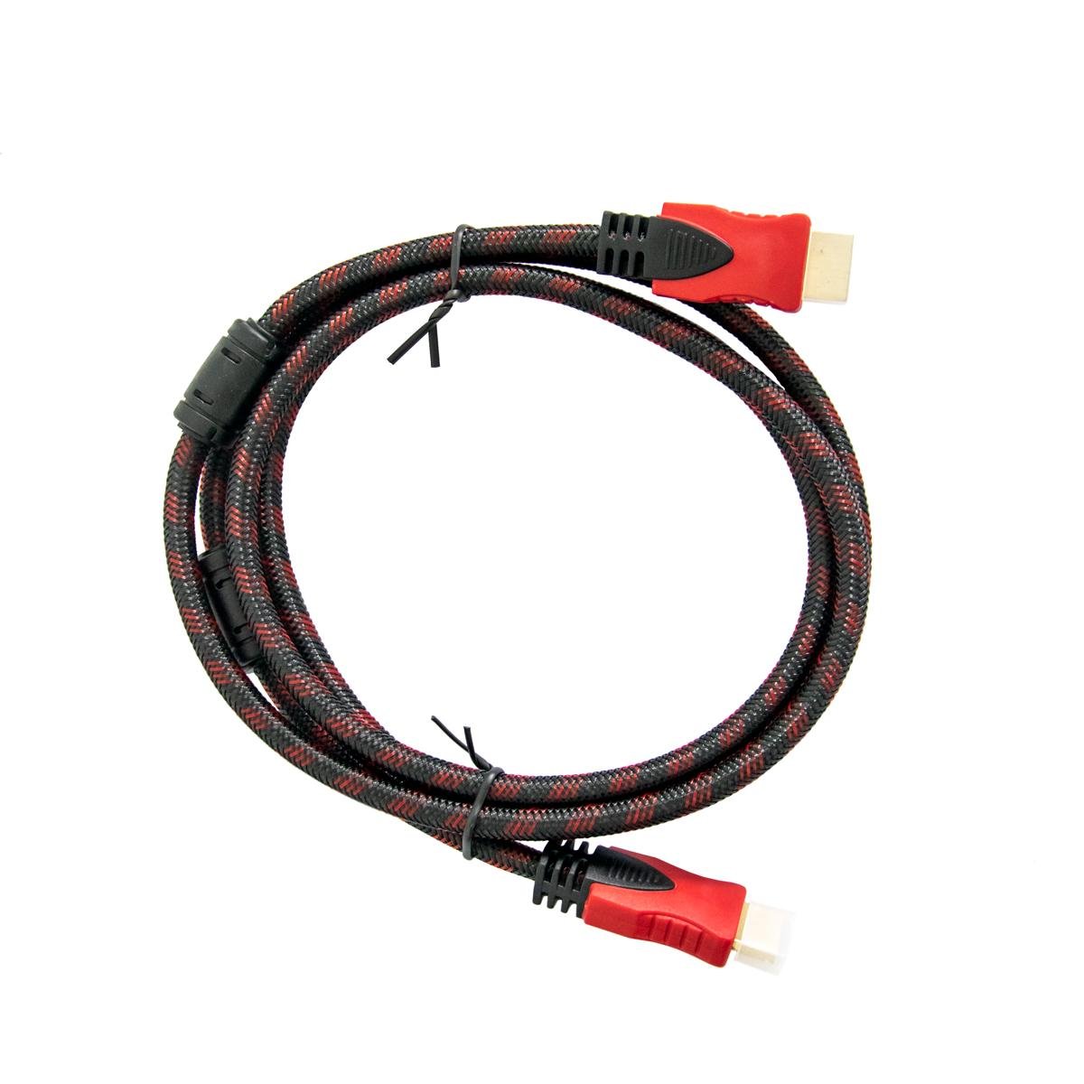 Кабель HDMI-HDMI для телевизора и приставки 1,5 м (1009869-Black)