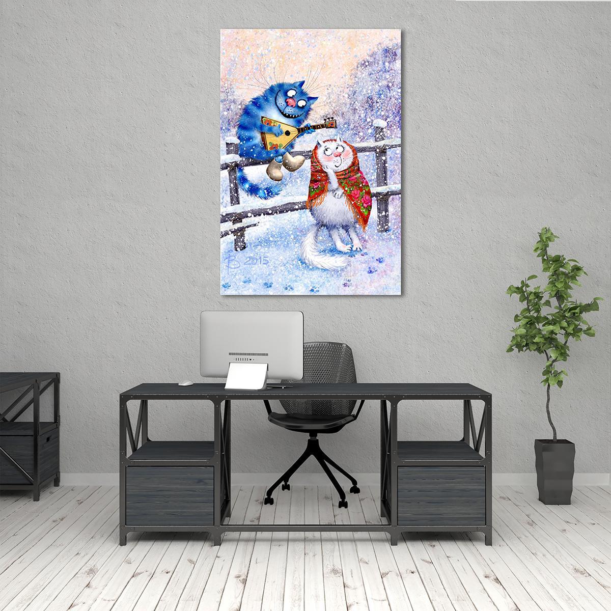 Модульная картина Частушки 1 модуль 60x90 см