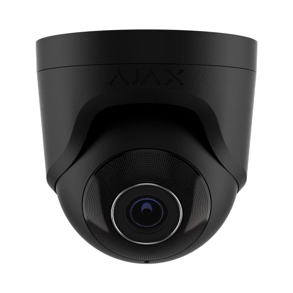 IP-видеокамера Ajax TurretCam 8 Мп/4 мм 8EU/ASP с микрофоном Black (26-00386)