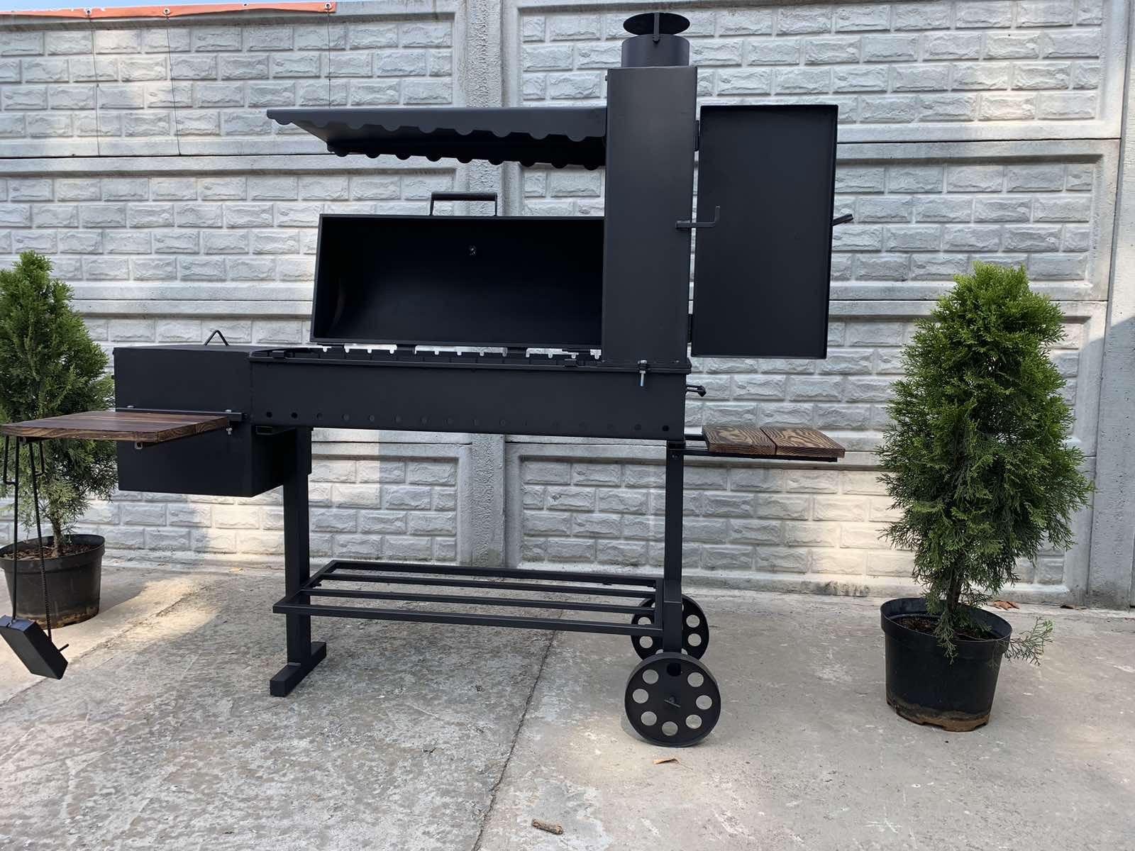 Мангал-барбекю Tiger з коптильнею (22870006) - фото 7 Мангал-барбекю Tiger з коптильнею (22870006) - фото 7