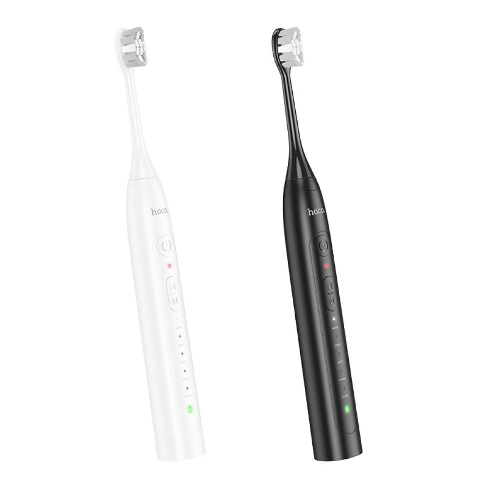 Електрична зубна щітка Hoco HP60 із 4-ма насадками Білий (21477210) - фото 7 Електрична зубна щітка Hoco HP60 із 4-ма насадками Білий (21477210) - фото 7