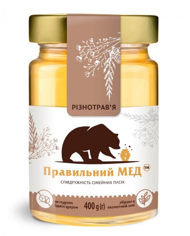 Разнотравье июня цветочный Правильный мед с/б 400 г (1994696623)