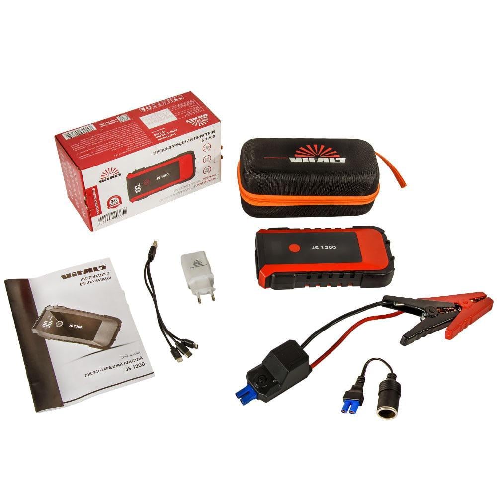 Пуско-зарядний пристрій Vitals Master JS 1200 (000220365) - фото 10 Пуско-зарядний пристрій Vitals Master JS 1200 (000220365) - фото 10