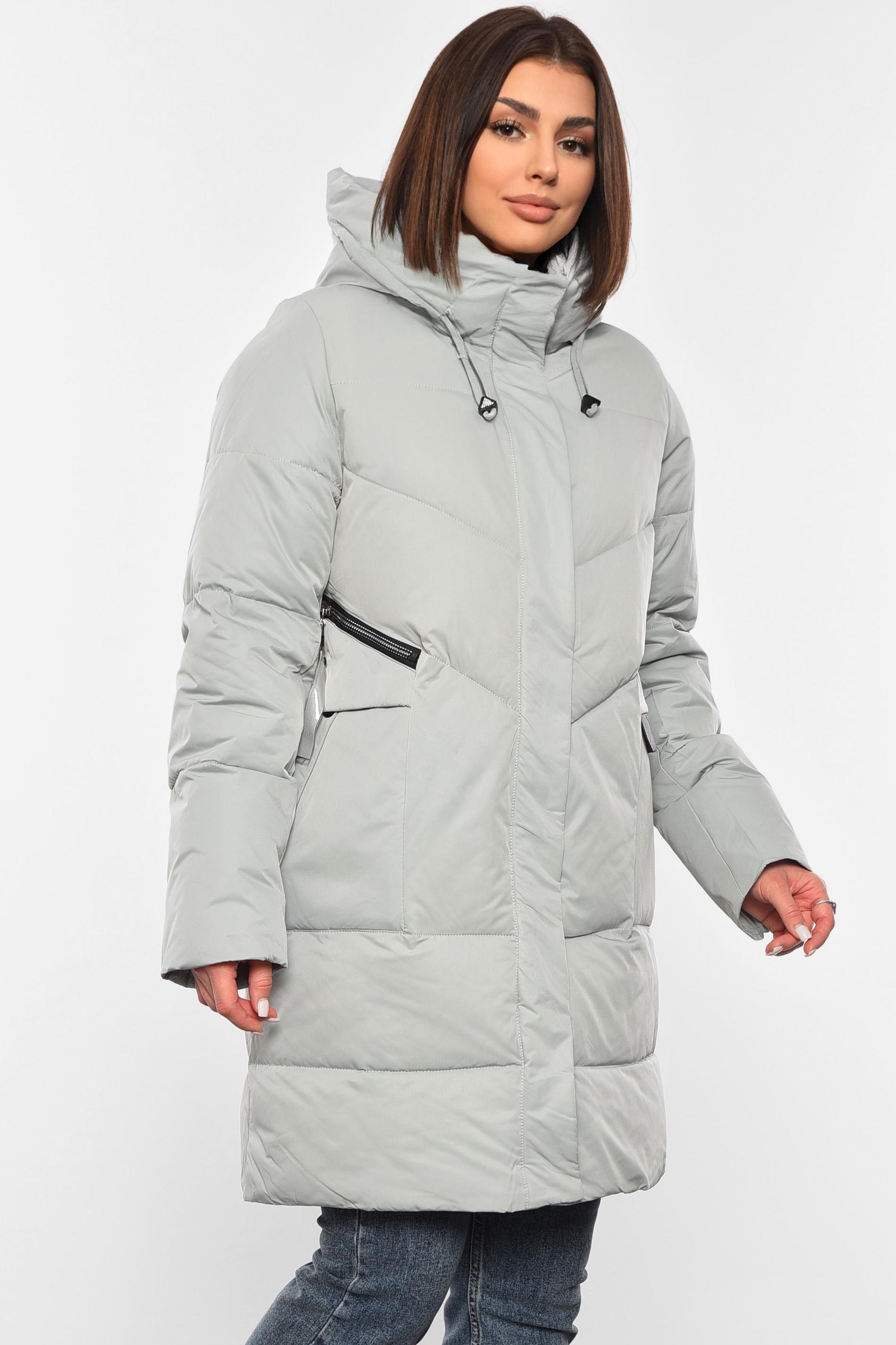 Куртка женская зимняя M Мятный (194023) - фото 2