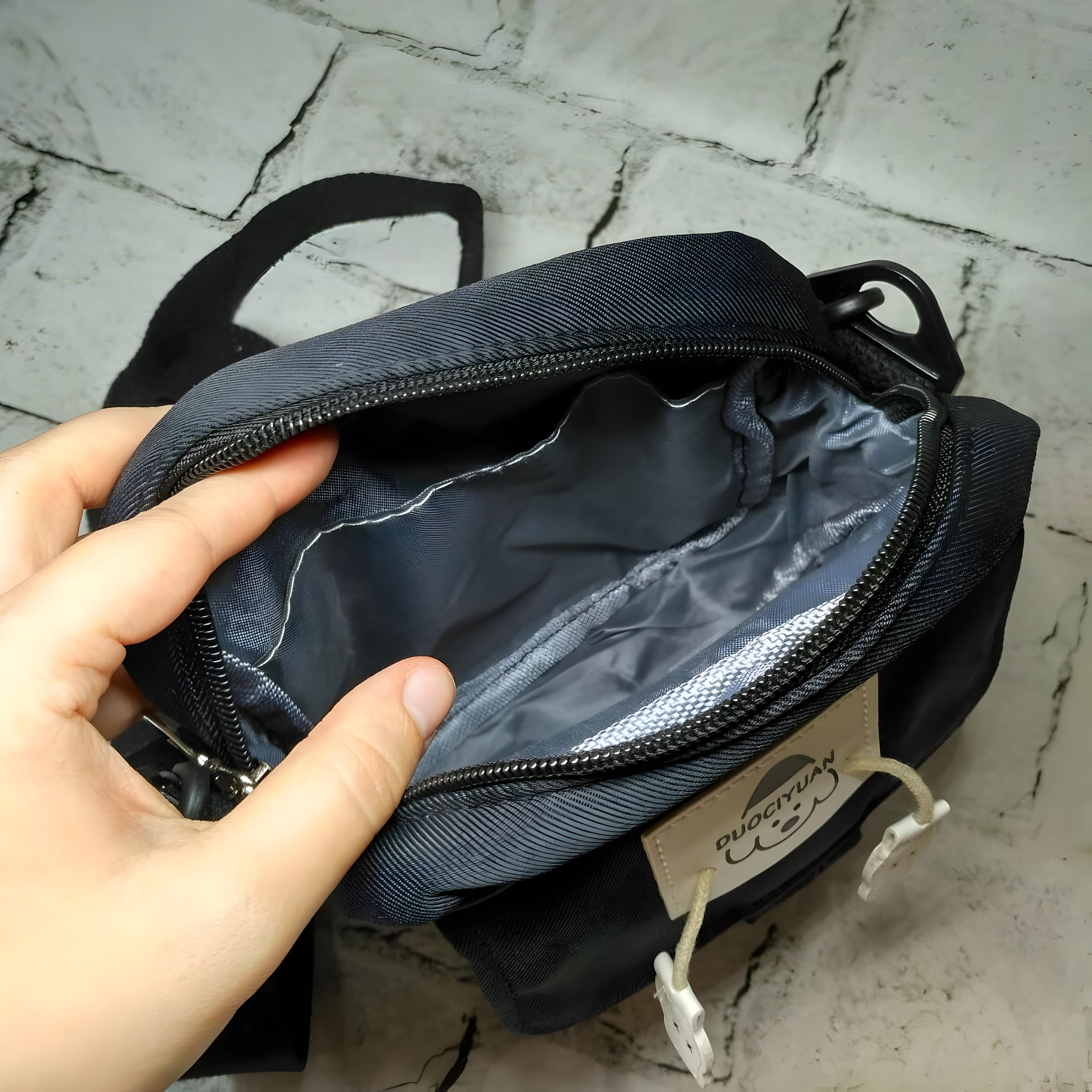 Сумка детская кросс-боди в корейском стиле 20х16х7 см Черный (25-572) - фото 2