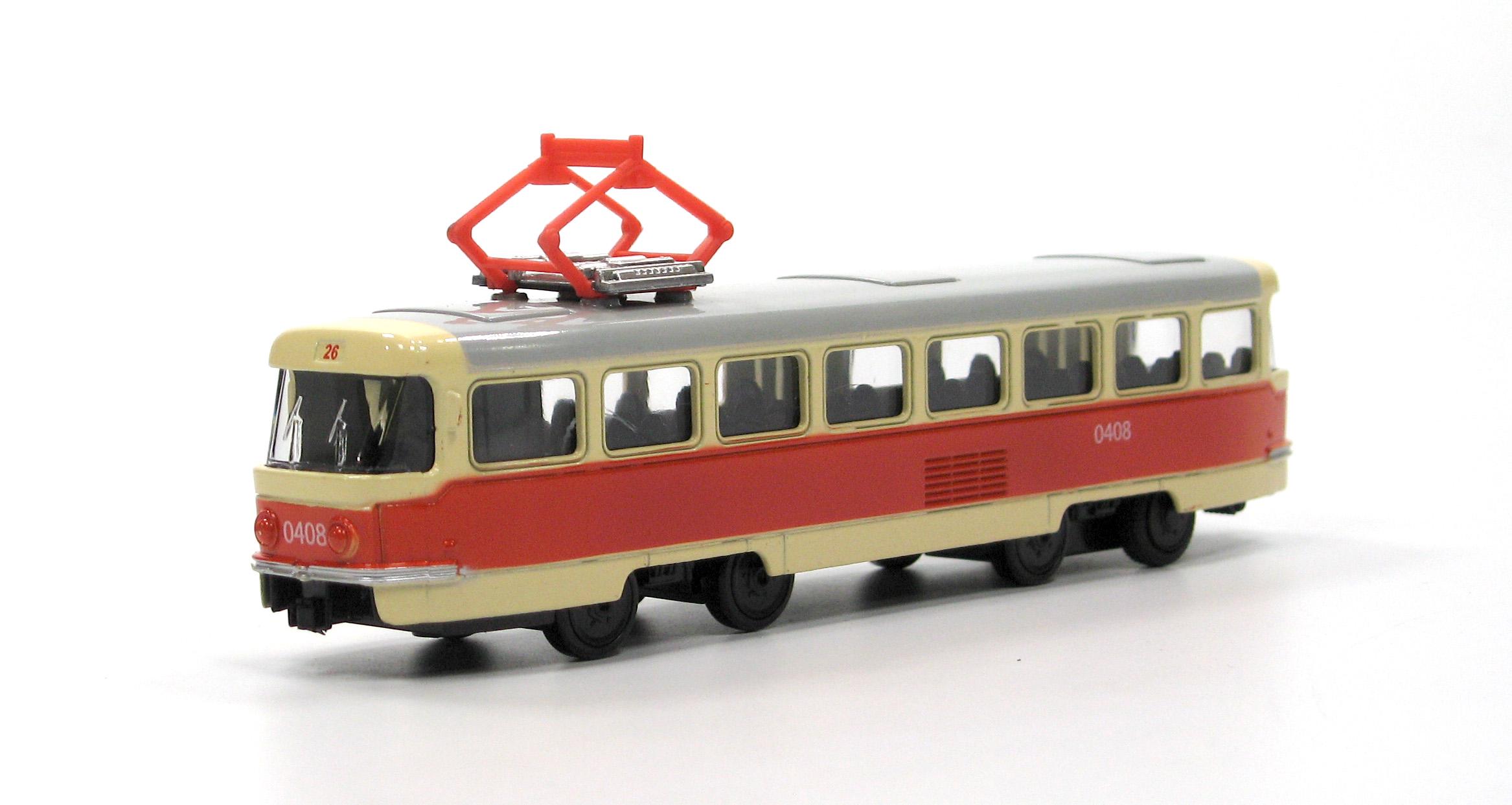 Модель металева Трамвай (6411A) Модель металева Трамвай (6411A)