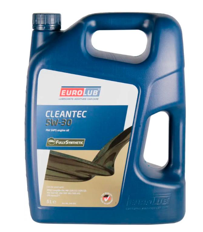 Моторное масло EuroLub Cleantec SAE 5W-30 5 л (332-3bc97)