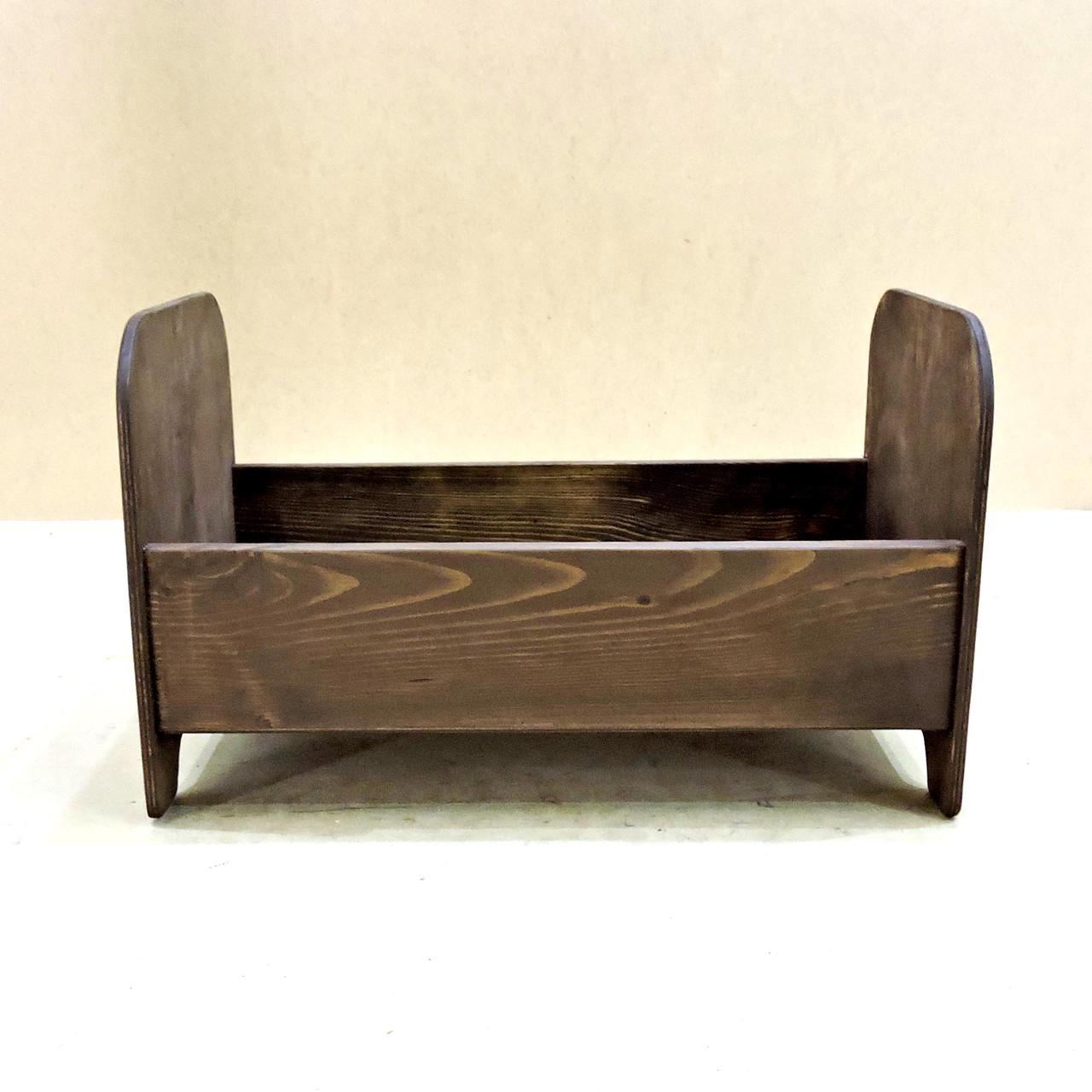 Кровать для кукол из дерева Мариан Капучино (КРТ-001609) - фото 2 Кровать для кукол из дерева Мариан Капучино (КРТ-001609) - фото 2