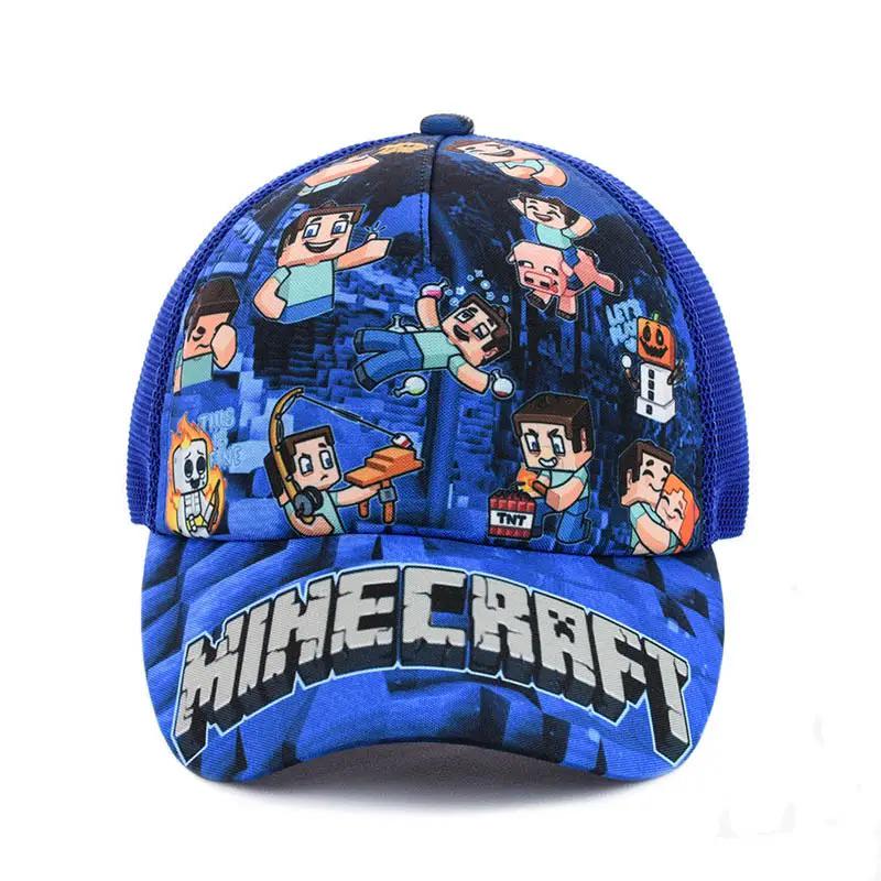 Кепка детская Minecraft Dungeons с ярким принтом 46-52 см