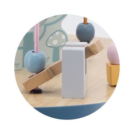 Ігровий центр Viga Toys PolarB Столик із лабіринтом (18298) - фото 7