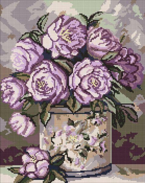 Алмазна мозаїка Свіжі пелюстки art_selena_ua 40х50 см (AMO20043)