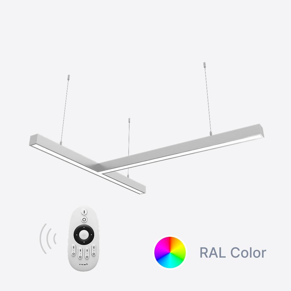 Светильник светодиодный управляемый X-LED 80 Вт Т-образный 840x815x43 мм (LSNT-80dc) - фото 2