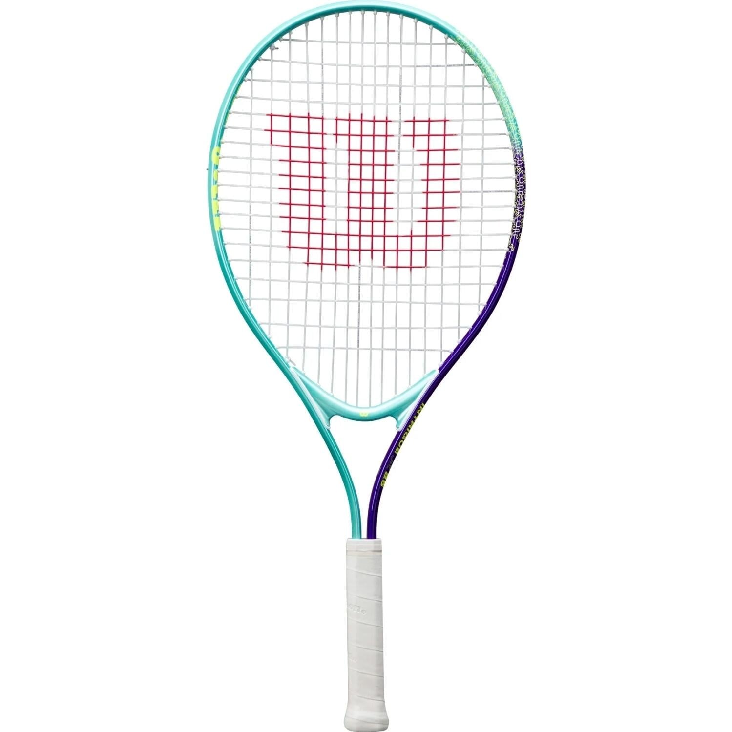 Ракетка для тенниса детская Wilson INTRIGUE JR 25 Бирюзово-фиолетово-желтый (WR180310)