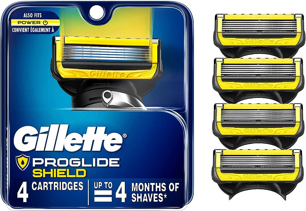 Картриджи сменные для бритья Gillette Proglide Shield POWER 4 шт. (11773847) - фото 2