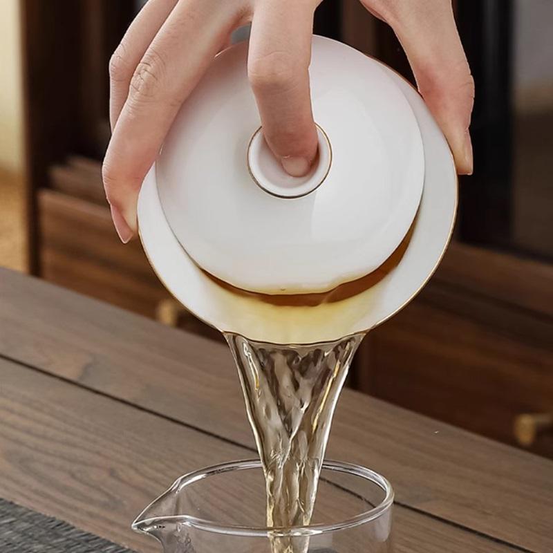 Заварювальний чайник Гайвань-Місячна гладь 220 мл (10-3-0235) - фото 5 Заварювальний чайник Гайвань-Місячна гладь 220 мл (10-3-0235) - фото 5