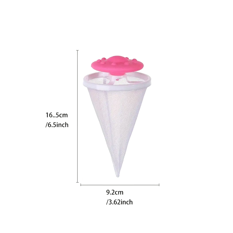 Фильтр-мешок для сбора мусора и ворса в стиральную машину 1 шт. Розовый - фото 10 Фильтр-мешок для сбора мусора и ворса в стиральную машину 1 шт. Розовый - фото 10
