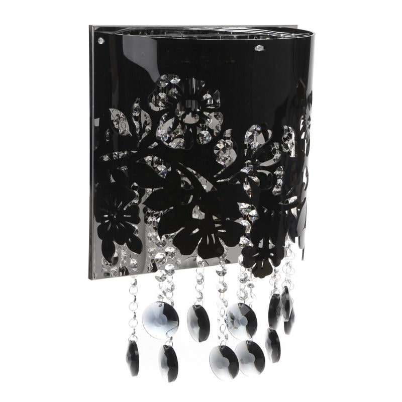 Бра настенное накладное Brille BR-01 261W/2 BK/BK