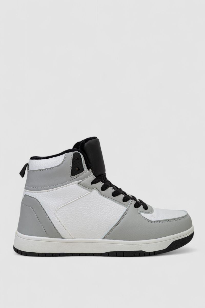 Кроссовки мужские зимние Paliament р. 44 Бело-серый (248RH1070)