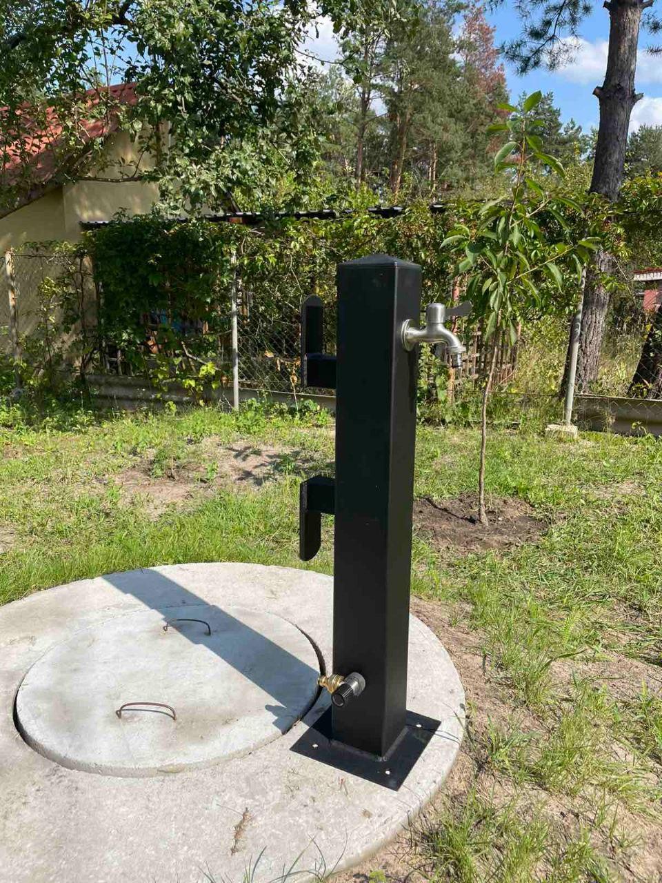 Садовая колонка с держателем под шланг для подключения к системе водоснабжения 700 мм (29236424) - фото 6 Садовая колонка с держателем под шланг для подключения к системе водоснабжения 700 мм (29236424) - фото 6