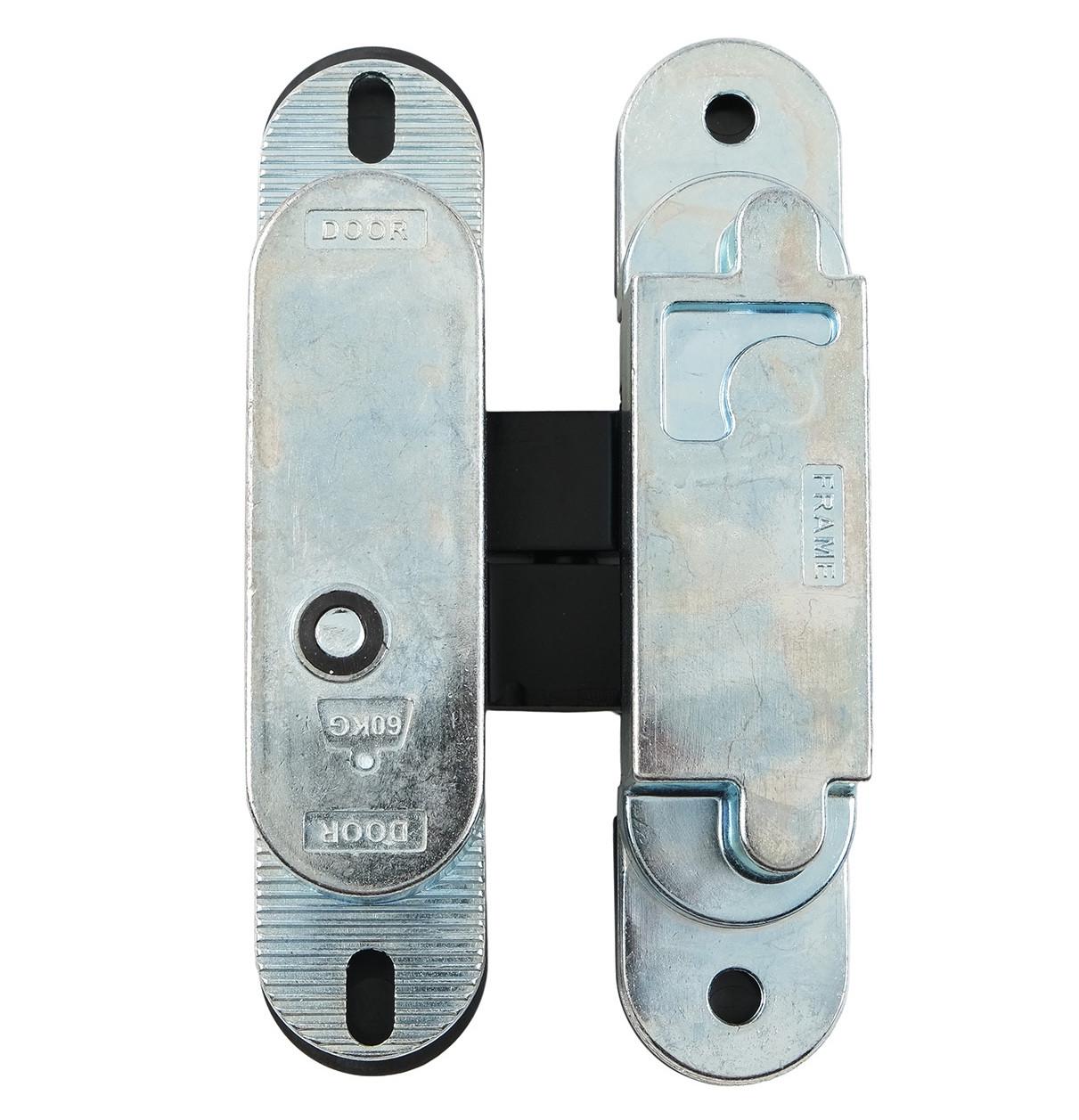 Петля скрытая Profitlock PL160 3D 24x110 мм для дверей 60 кг Черный матовый (PL160.BL) - фото 3 Петля скрытая Profitlock PL160 3D 24x110 мм для дверей 60 кг Черный матовый (PL160.BL) - фото 3