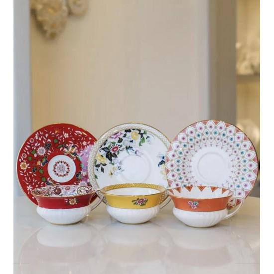 Чашка з блюдцем Wedgwood Peony Diamond (40024019) - фото 4