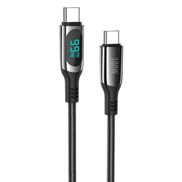 Кабель для зарядки телефона Hoco S51 Type-C Extreme Charging Data Cable 120 см Черный