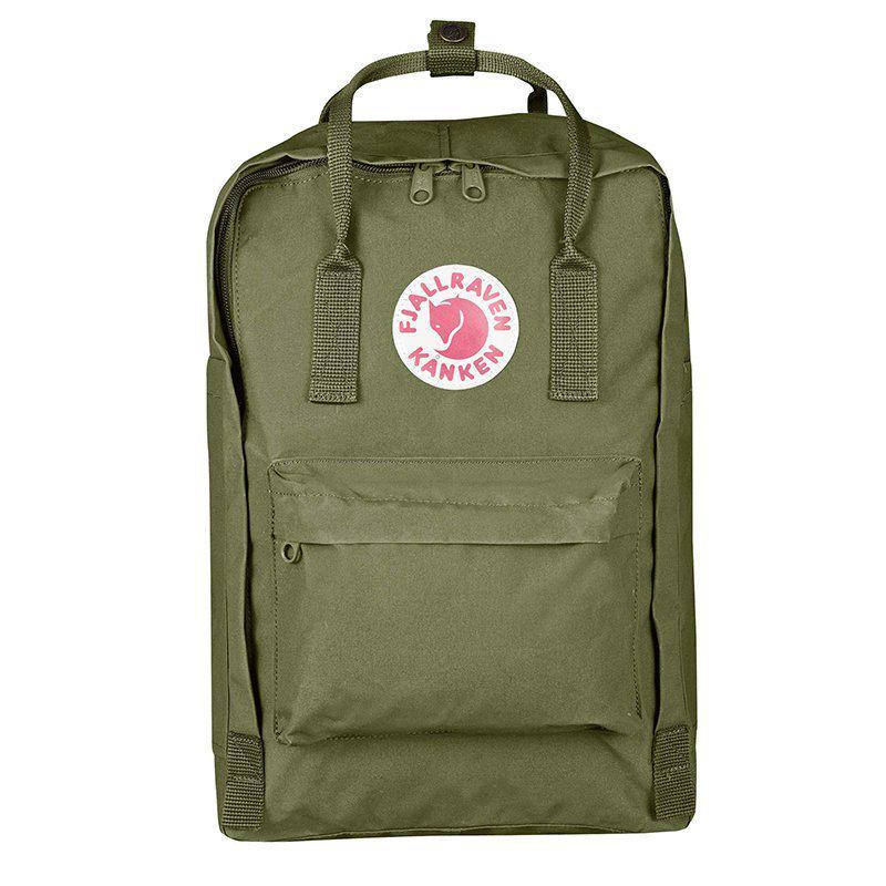 Городской рюкзак Fjallraven Kanken Laptop 15 18 л Green (27172.620)