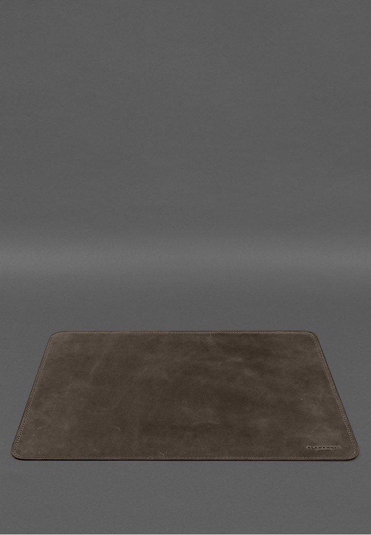 Набор настольный из натуральной кожи 5.0 с картой Украины Crazy Horse Темно-коричневый (A-028354) - фото 5