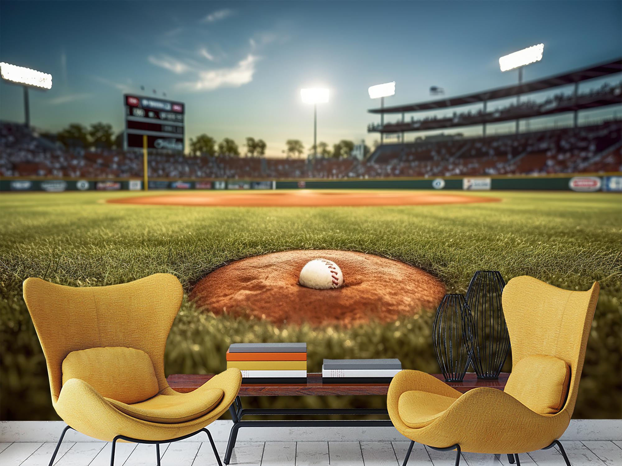 Фотообои флизелиновые Upstream Бейсбольное поле 180х120 см (SPF-159/2) - фото 3