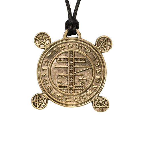 Амулет Amulets of the World Ключ Соломона 2,5x2,5x0,3 см Бронзовий (t07034)