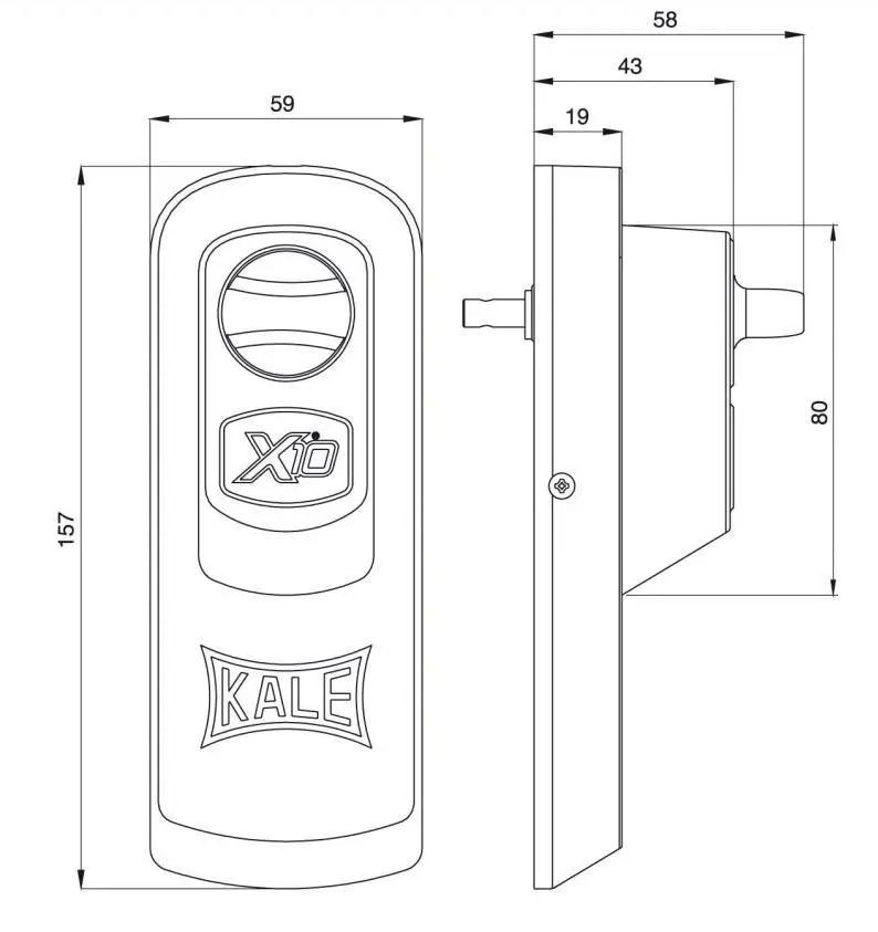Система X10 Smart Lock с пультом цилиндр 68 мм (1-30339) - фото 2 Система X10 Smart Lock с пультом цилиндр 68 мм (1-30339) - фото 2