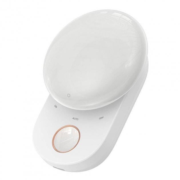 Светильник-ночник Baseus Full Moon Human Body Induction Night Light G2 DGFM-02 White - фото 3