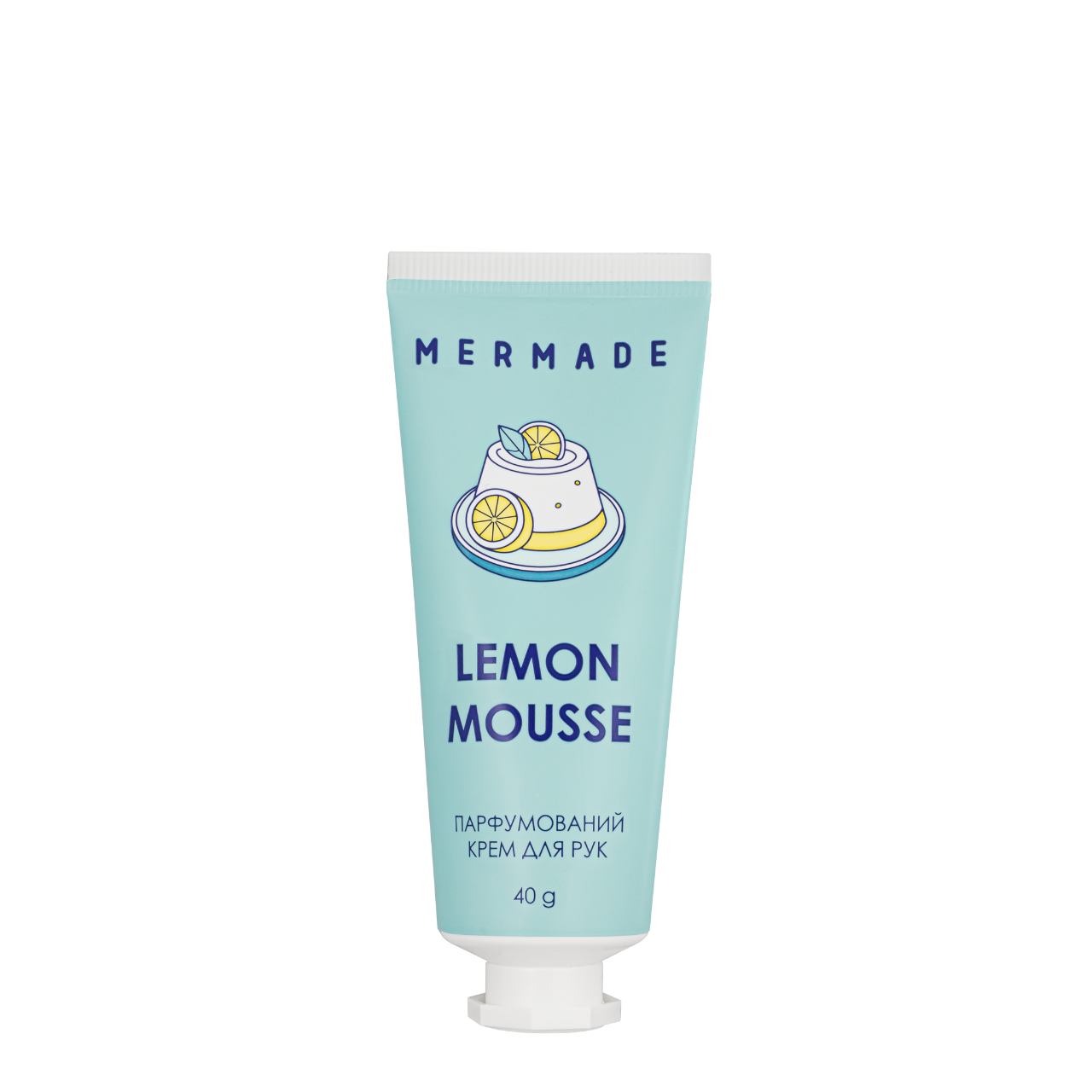 Крем для рук парфумований зволожувальний Mermade Lemon Mousse 40 г Крем для рук парфумований зволожувальний Mermade Lemon Mousse 40 г