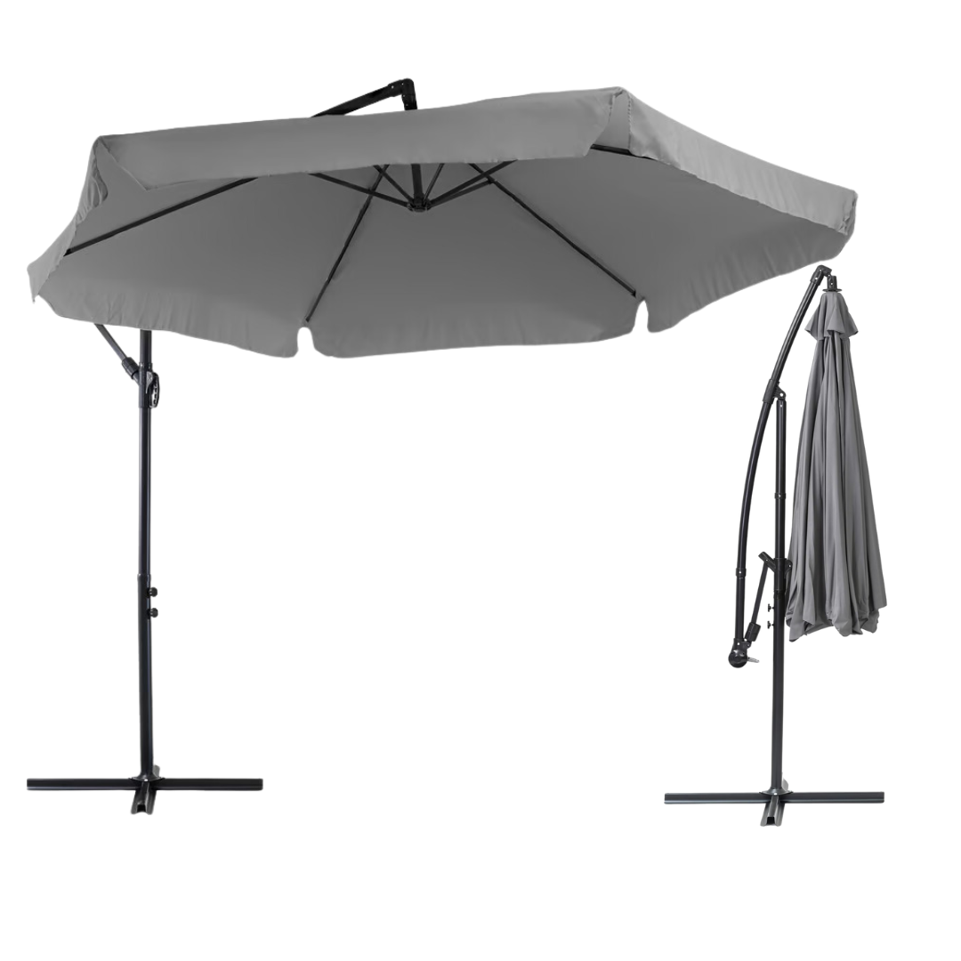 Садовый зонт Di Volio EMPOLI 300 см Серый (1628) - фото 3