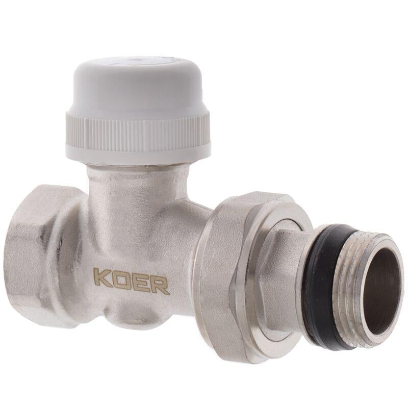 Кран термостатический KOER KR.923-GI прямой 3/4" (KR2685)