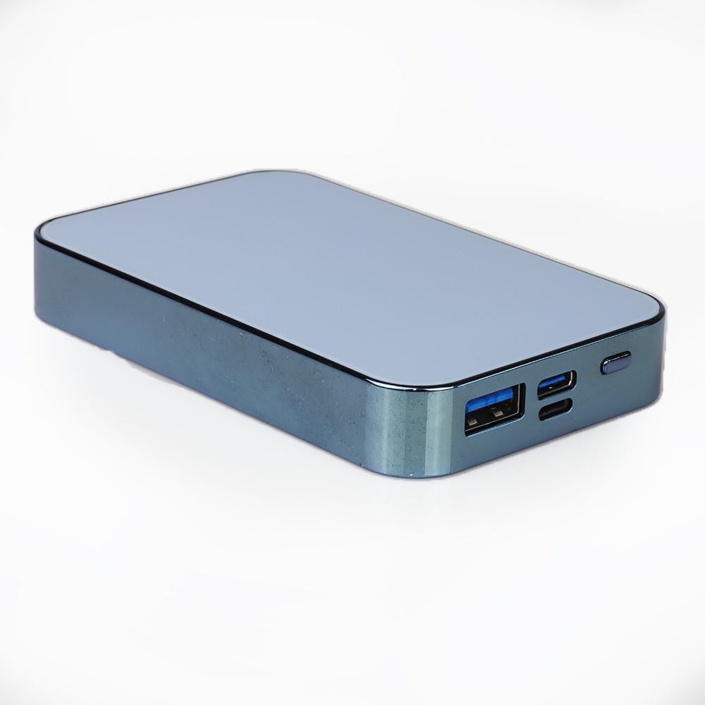 Повербанк беспроводной MagSafe с беспроводной зарядкой для iPhone 22,5W 5000 mAh Navy Blue (13698836)