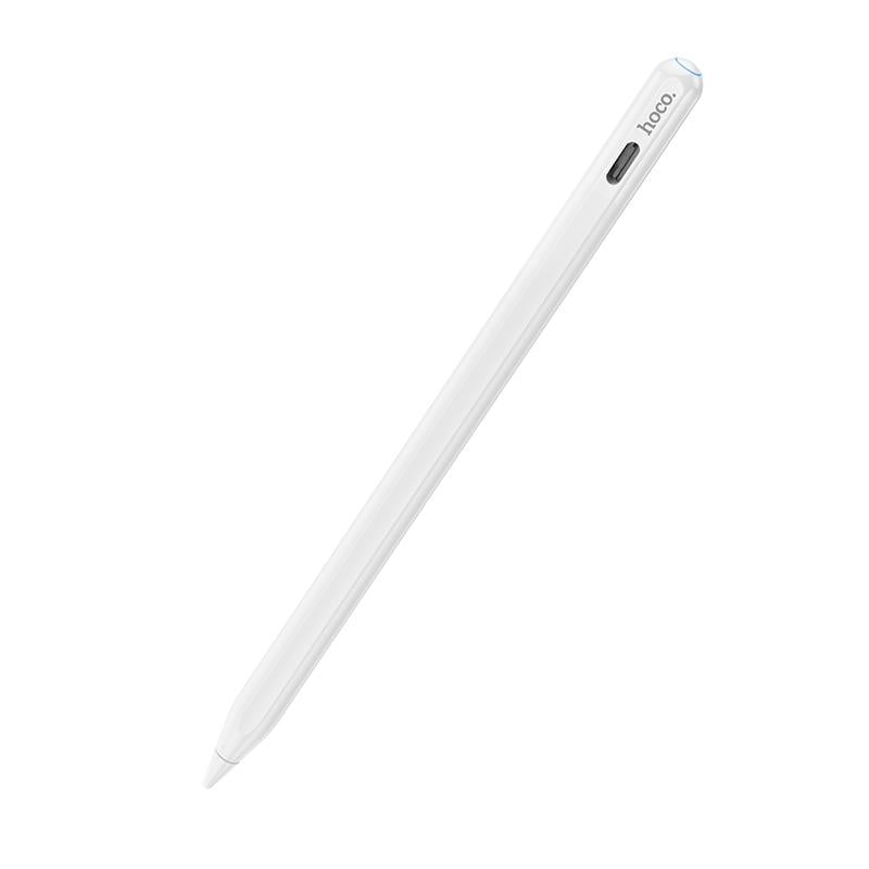 Стилус Hoco GM112 Intelligent anti-lost активный capacitive pen with digital display pad dedicated White (24727)