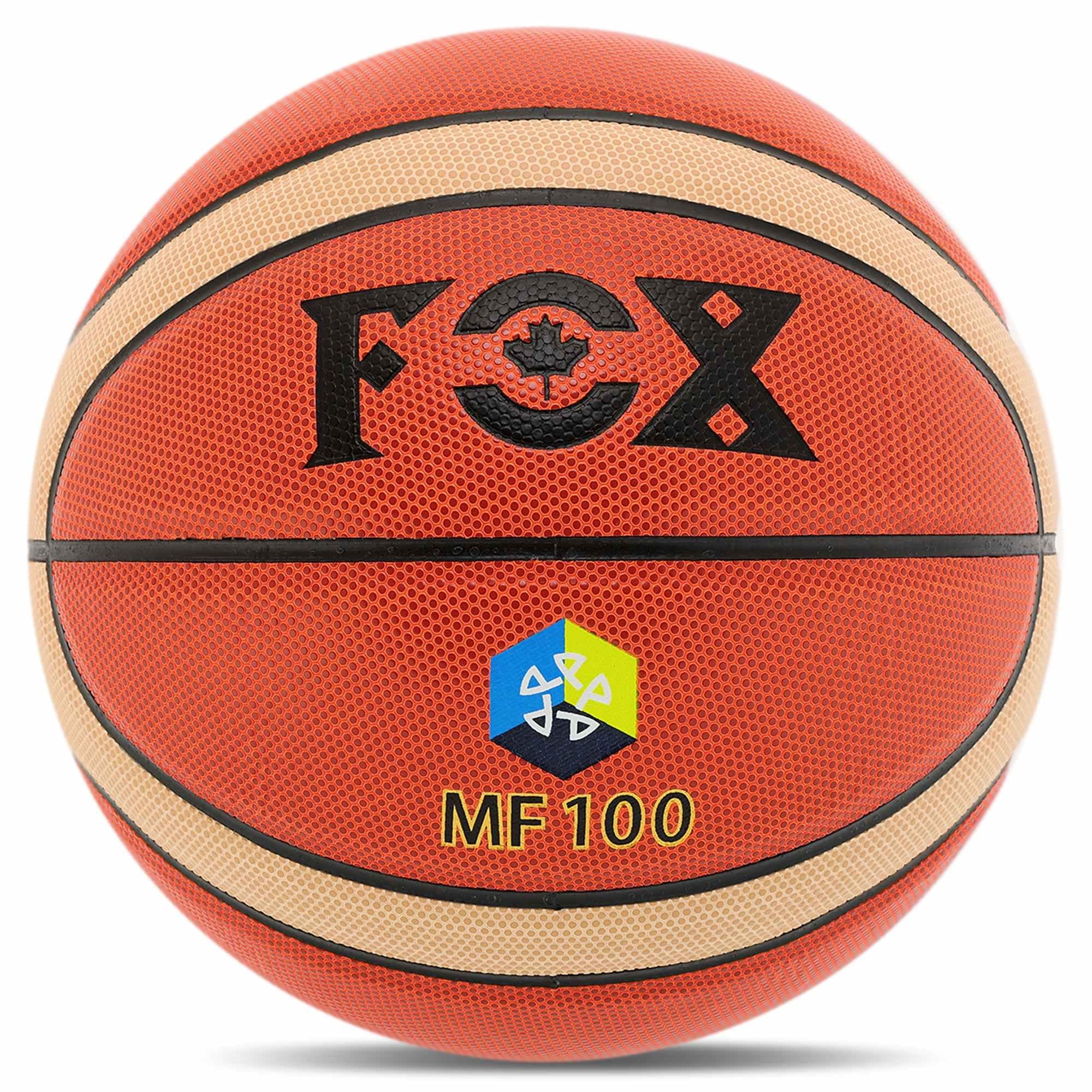 Мяч баскетбольный Fox BA-GM7X PU №7 Оранжевый (BA-GM7X_Оранжевый)