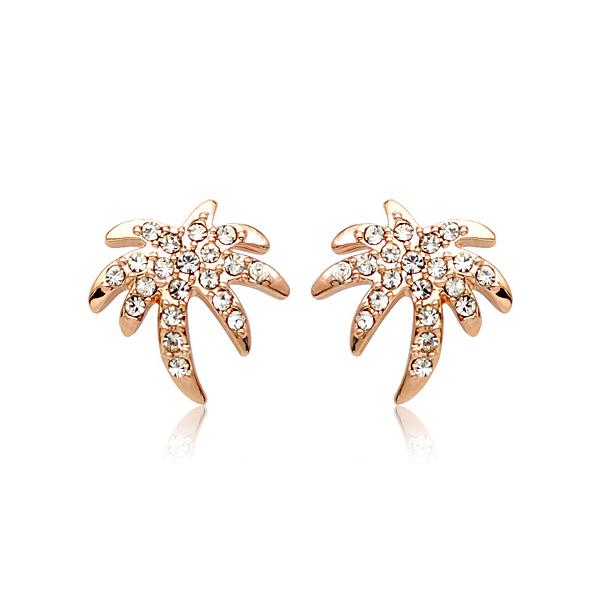 Серьги с кристаллами Сваровски 85757 Italina Белый