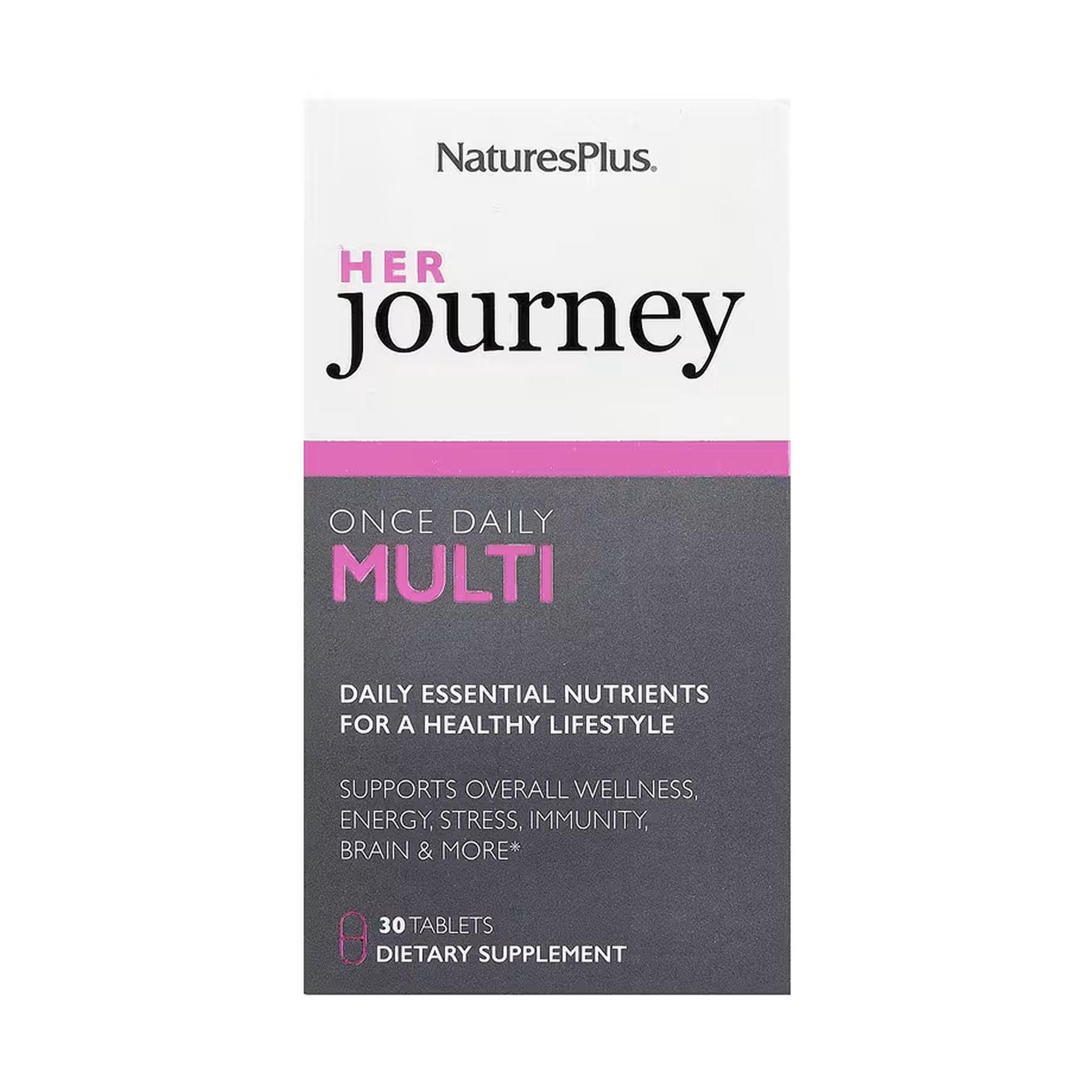 Мультивитамины для женщин Nature's Plus Her Journey Once Daily Multi 30 таблеток (30469)