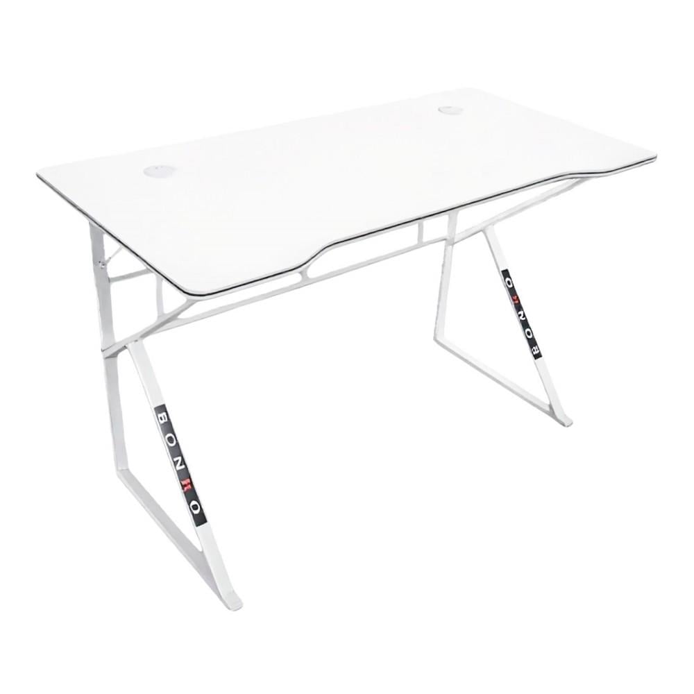 Стіл геймерський ігровий комп'ютерний Bonro 276 0,8 мм Білий (42401081)
