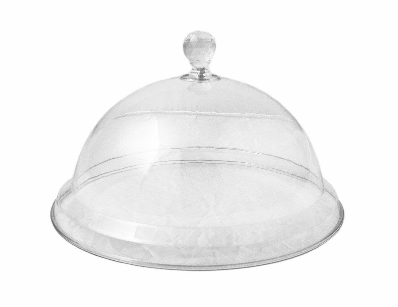 Крышка One Chef круглая для торта и еды из поликарбоната d 22,5 см h 14 см