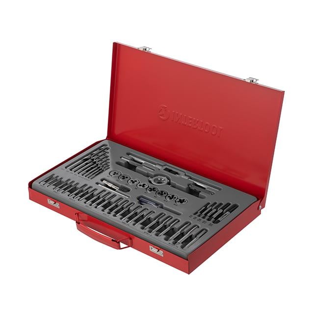 Набір плашок Intertool M3-M12 і мітчиків M3-M12 52 од. (SD-8052)