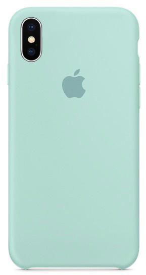 Чохол-накладка Apple Silicone Case for iPhone Xs Max, Turquoise (HC)