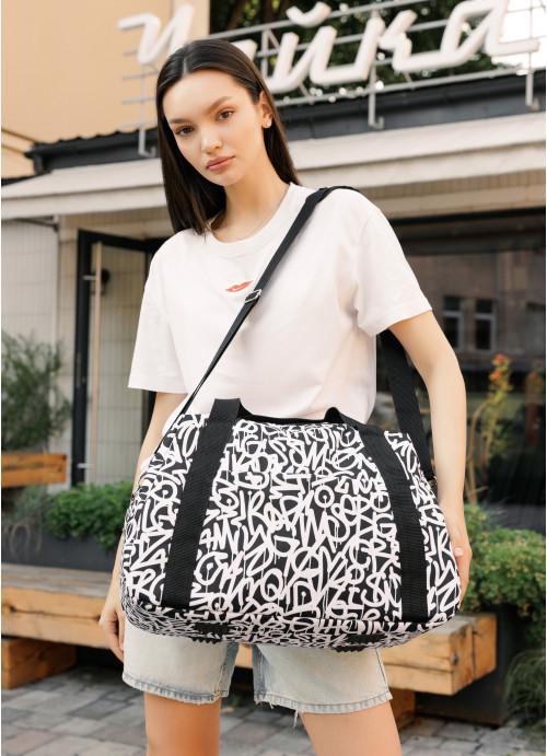 Спортивная сумка женская Sambag Graphity тканевая (4890452026)