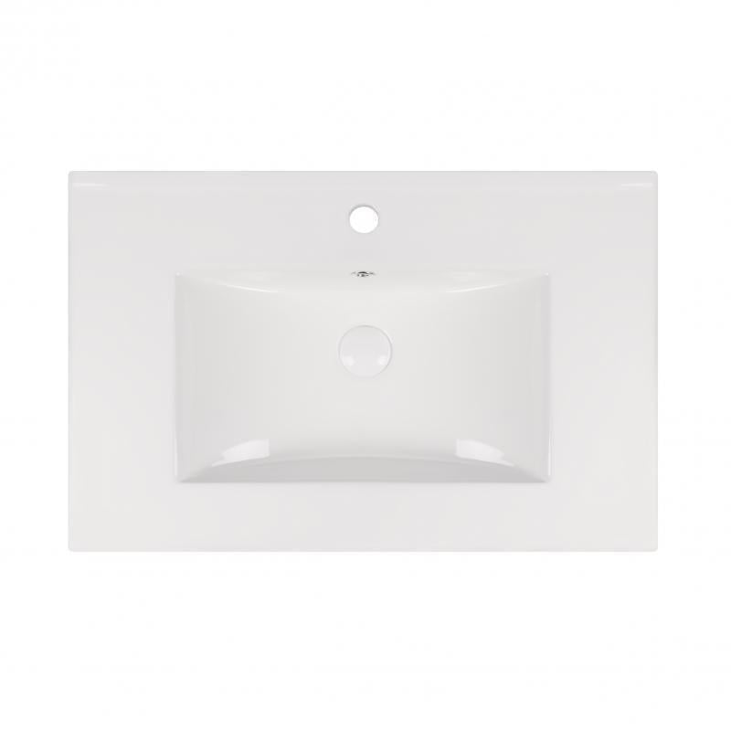 Раковина Q-tap Albatross New с донным клапаном QT0111750670W (14035)