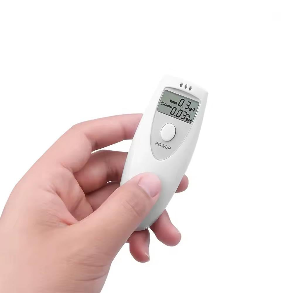 Брелок-алкотестер цифровий на батарейках Білий (3000003771) - фото 2 Брелок-алкотестер цифровий на батарейках Білий (3000003771) - фото 2