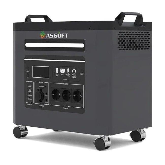 Зарядная станция ASGOFT BESS-ASM-3300Wh-3300W LiFePO4