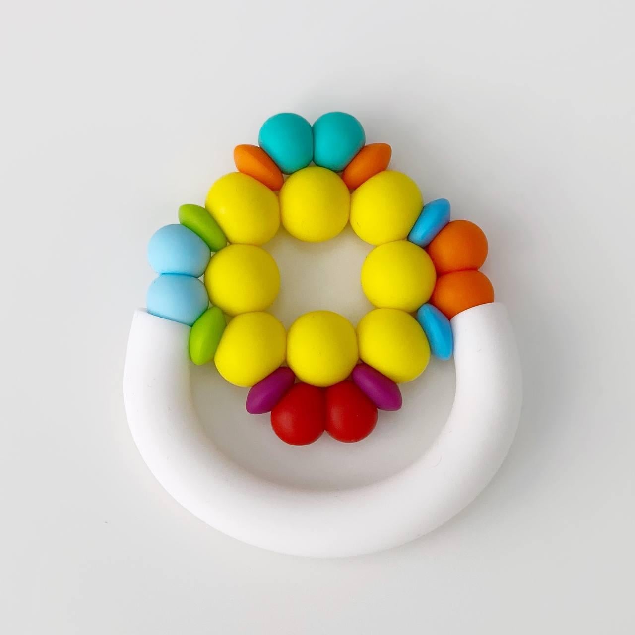 Прорезыватель силиконовый мини Баловень Merezhivo Multicolor