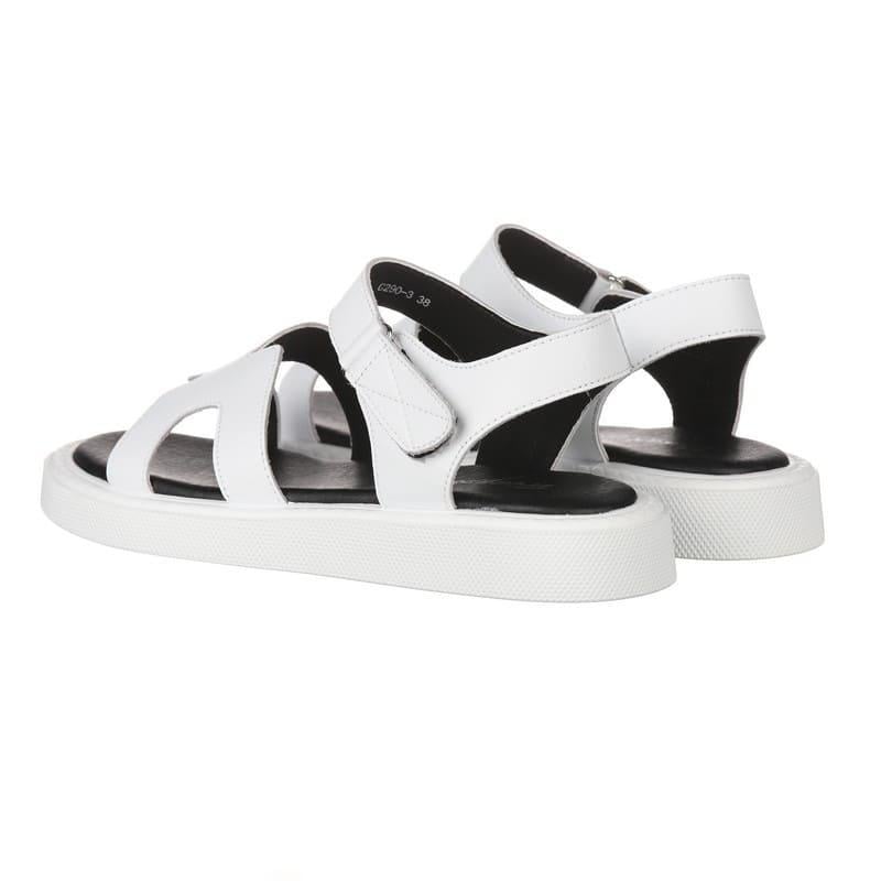 Босоножки женские Hengji G290-3 кожаные р. 40 Белый (30031) - фото 2 Босоножки женские Hengji G290-3 кожаные р. 40 Белый (30031) - фото 2